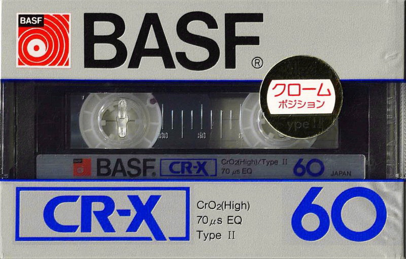 Compact Cassette: BASF  - CR-X 60