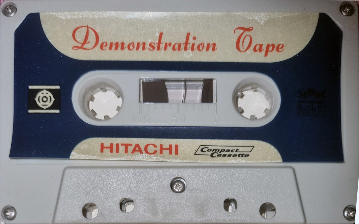 Compact Cassette Hitachi Demonstration Tape 1969 Japan
