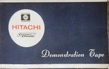Compact Cassette Hitachi Demonstration Tape 1969 Japan
