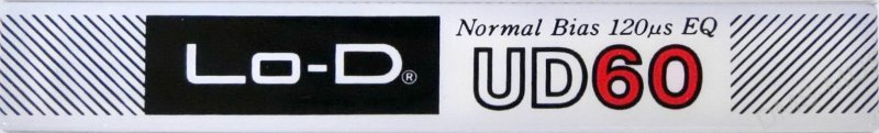Compact Cassette Lo-D UD 60 Type I Normal 1983 Japan