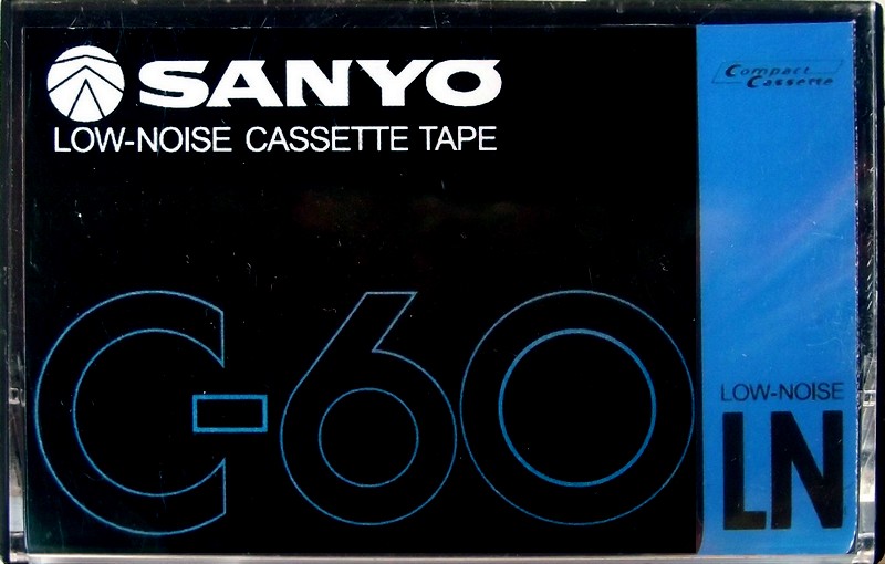 Compact Cassette Sanyo LN 60 Type I Normal 1978 Europe