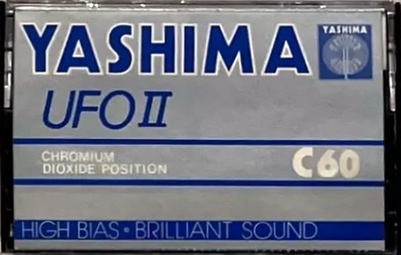 Compact Cassette Yashima UFO II 60 Type II Chrome 1979 UK