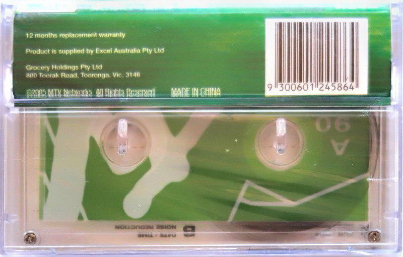 Compact Cassette MTV 90 Type I Normal 2005 Europe