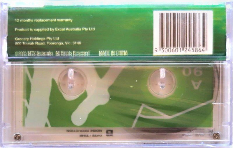 Compact Cassette: Unknown MTV -  90