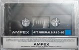 Compact Cassette Ampex 472 60 Type I Normal 1985 USA