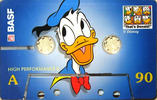 Compact Cassette BASF High Performance II 90 "That‘s Donald Edition 1" Type II Chrome 1995 Europe