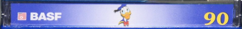 Compact Cassette BASF High Performance II 90 "That‘s Donald Edition 1" Type II Chrome 1995 Europe