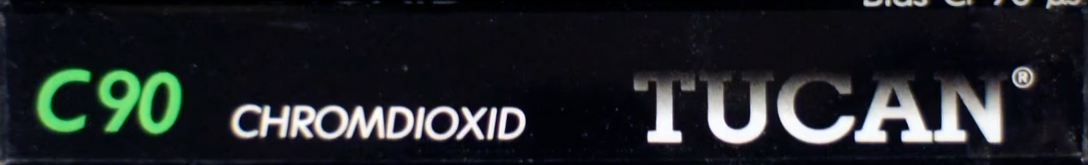 Compact Cassette Tucan 90 Type II Chrome 1993 Germany