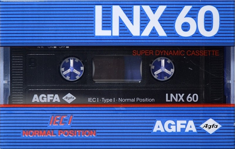 Compact Cassette: AGFA  - LNX 60