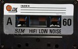 Compact Cassette Sim 60 Type I Normal 1979 Hong Kong