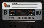 Compact Cassette Sim 60 Type I Normal 1979 Hong Kong