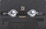 Compact Cassette Sony Metal SR 60 Type IV Metal 1996 North America