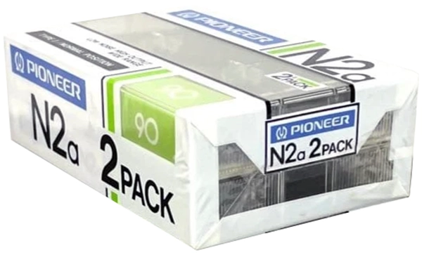 2 pack Pioneer N2 90 "N2a" Type I Normal 1982 Japan
