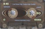 Compact Cassette Denon K-RI 90 Type I Normal 1993 Japan