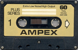 Compact Cassette Ampex Plus Series 60 Type I Normal 1978 Mexico