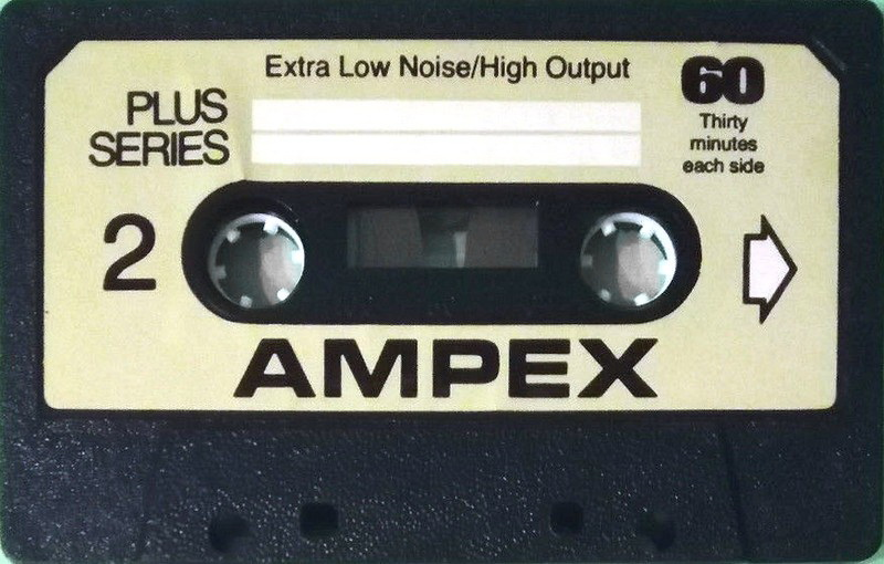 Compact Cassette Ampex Plus Series 60 Type I Normal 1978 Mexico