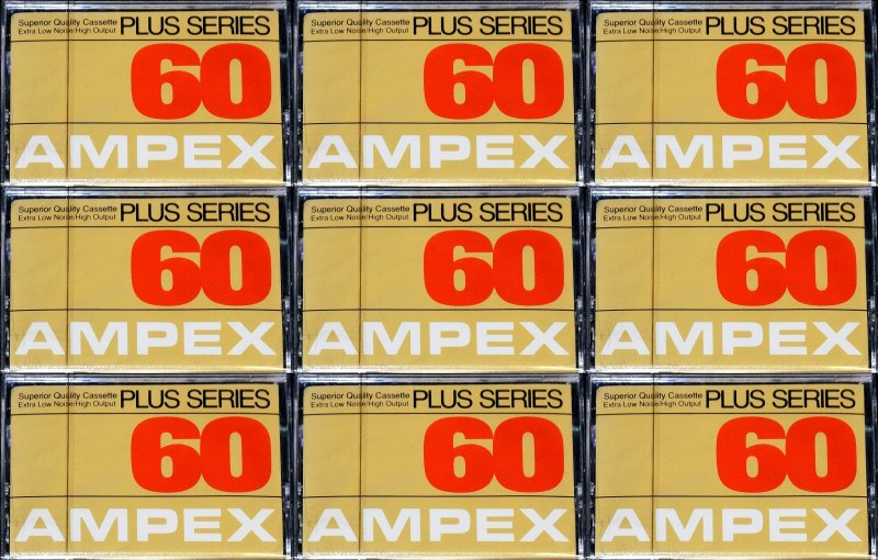 Compact Cassette:  Ampex - Plus Series 60