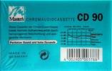 Compact Cassette Master 90 Type II Chrome Germany