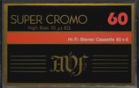 Compact Cassette AVF 60 Type II Chrome Italy