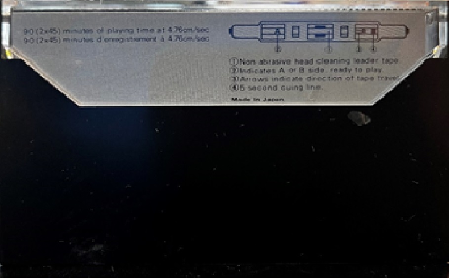 Compact Cassette Maxell UD 90 Type I Normal 1972 Canada