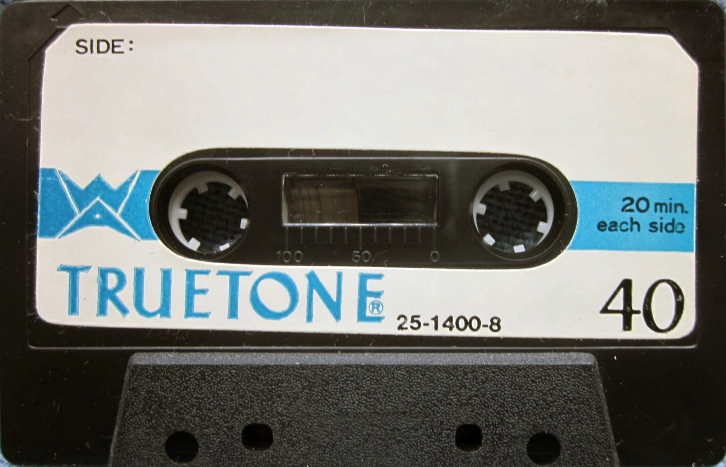 Compact Cassette Truetone 40 Type I Normal USA