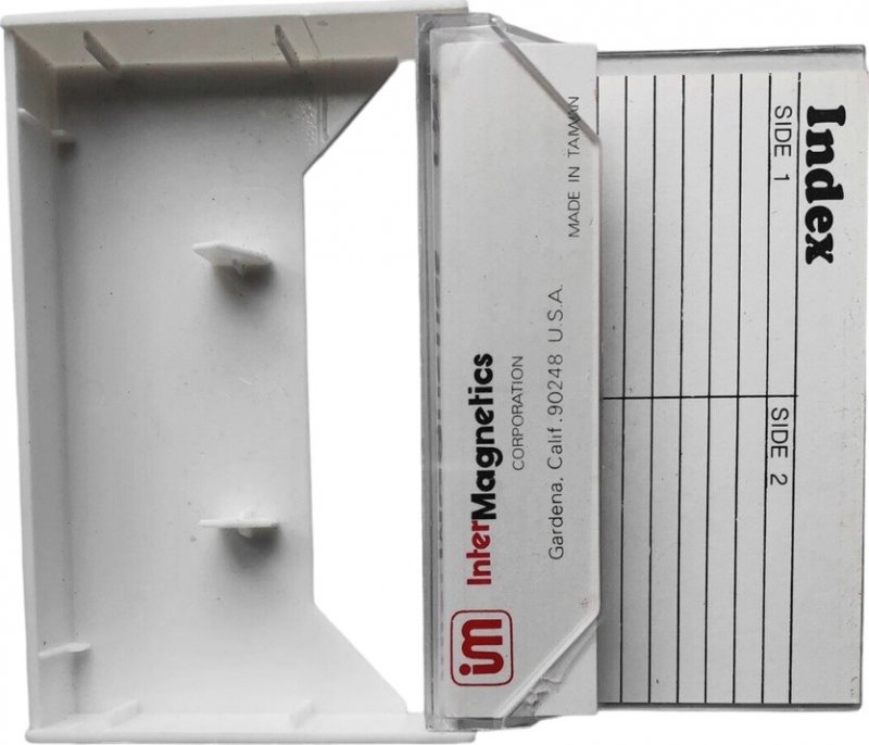 Compact Cassette Inter Magnetics 60 Type I Normal 1986 USA