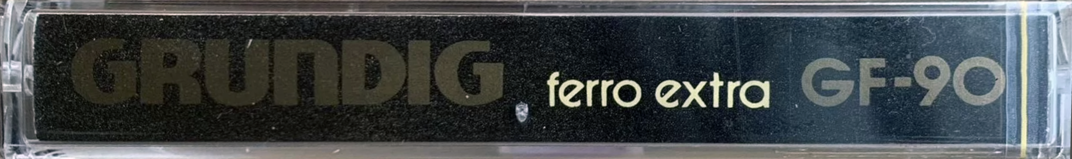 Compact Cassette Grundig GF 90 Type I Normal 1991 Latin America