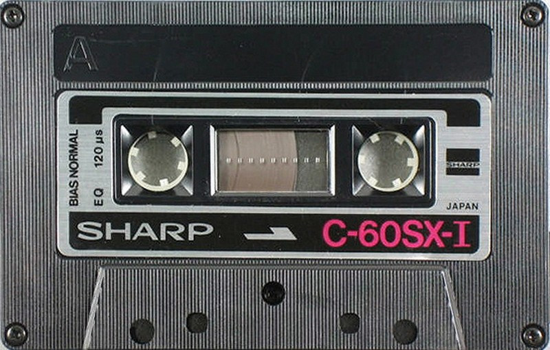 Compact Cassette Sharp SX 60 Type I Normal 1979 Worldwide