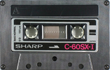 Compact Cassette Sharp SX 60 Type I Normal 1979 Worldwide
