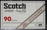 Compact Cassette Scotch Master 90 Type II Chrome 1977 Japan