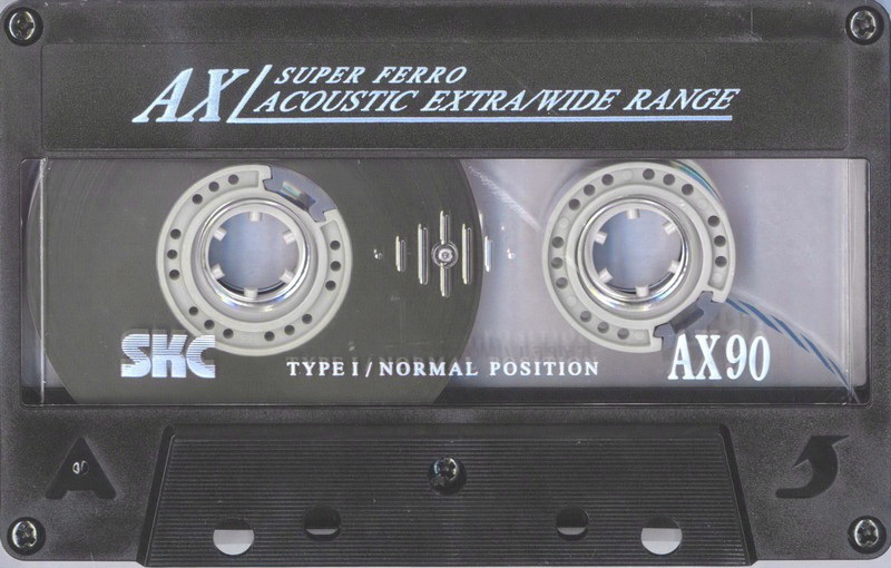 Compact Cassette: Sunkyong Magnetic Limited (SKM) SKC - AX 90