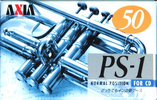 Compact Cassette AXIA PS-I / PS-1 50 Type I Normal 1996 Japan