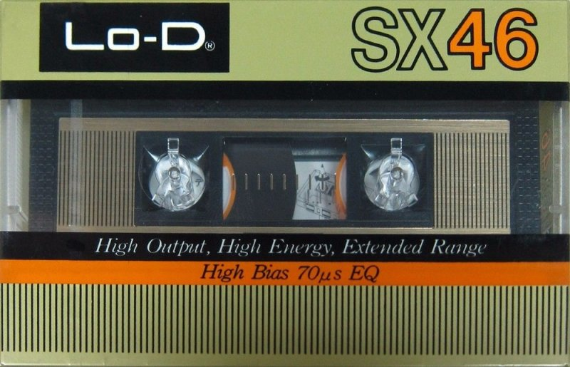 Compact Cassette Lo-D SX 46 Type II Chrome 1983 Japan