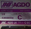 Compact Cassette Agdo 60 "LH" Type I Normal Unknown Country