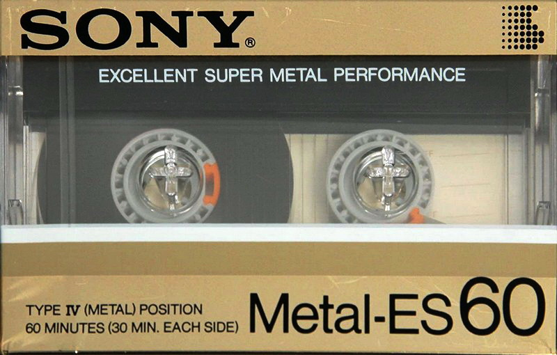 Compact Cassette: Sony  - Metal-ES 60