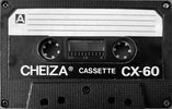 Compact Cassette Cheiza CX 60 Type I Normal Hong Kong