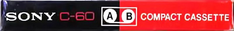 Compact Cassette Sony 60 Type I Normal 1970 Japan
