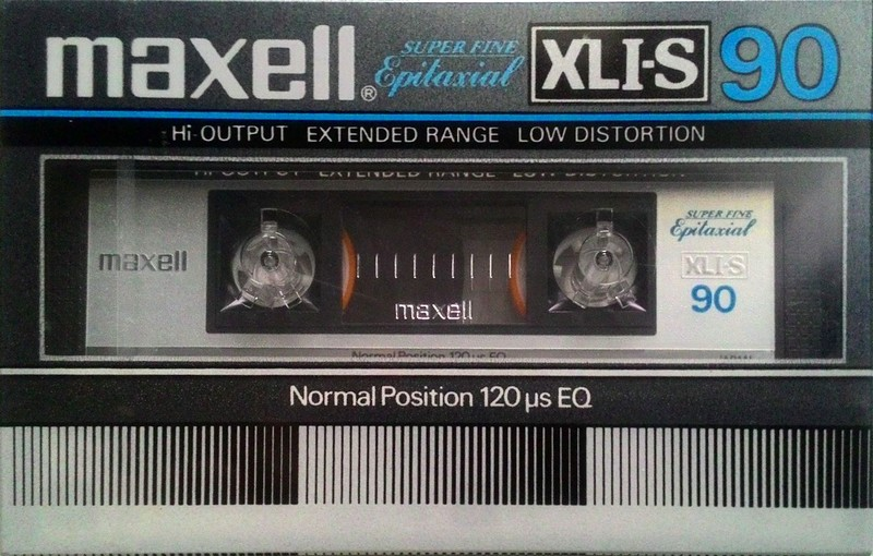 Compact Cassette Maxell XLI-S 90 Type I Normal 1983 Japan
