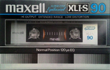 Compact Cassette Maxell XLI-S 90 Type I Normal 1983 Japan