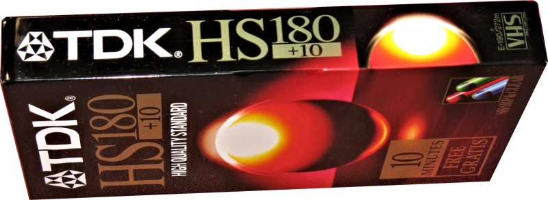 VHS, Video Home System TDK HS 190 Type I Normal 1989 Europe