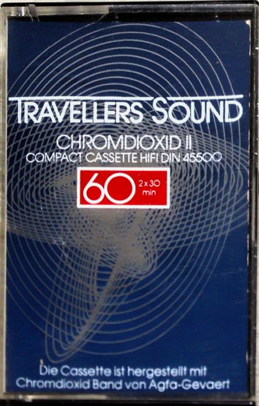 Compact Cassette Travellers Sound 60 Type II Chrome 1977 Europe