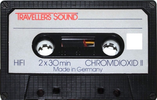 Compact Cassette Travellers Sound 60 Type II Chrome 1977 Europe