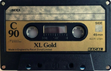 Compact Cassette Racal XL Gold 90 Type I Normal 1982 UK
