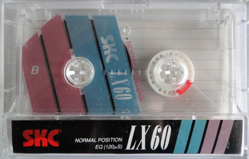 Compact Cassette: Sunkyong Magnetic Limited (SKM) SKC - LX 60