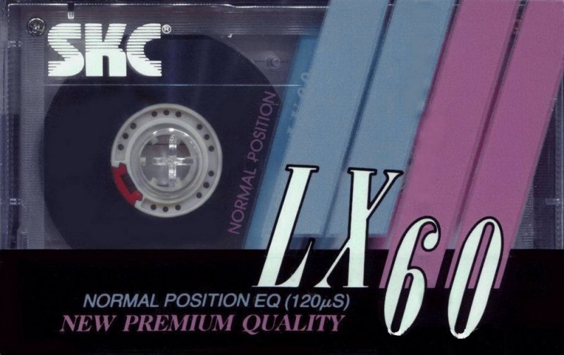 Compact Cassette: Sunkyong Magnetic Limited (SKM) SKC - LX 60