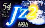 Compact Cassette AXIA J`z 2 54 "JZ2A 54" Type II Chrome 1992 Japan