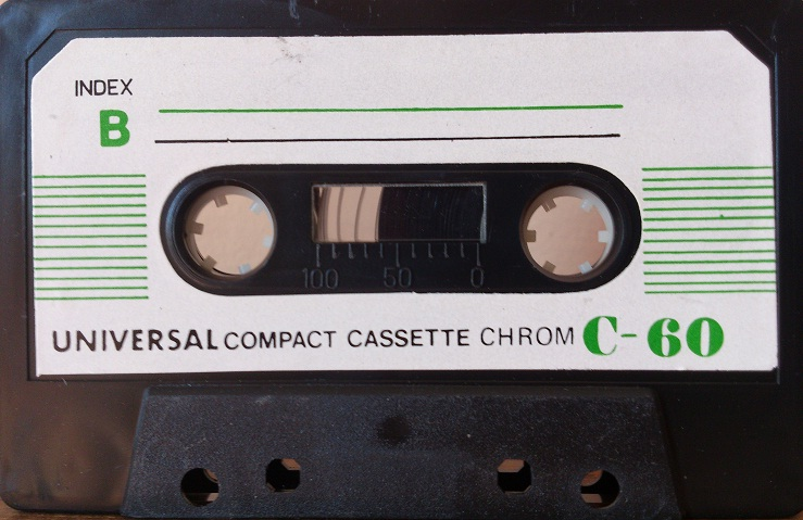 Compact Cassette Universal 60 Type II Chrome 1979 Europe