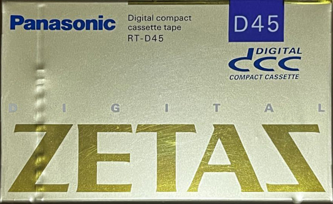 DCC Panasonic 45 "RT-D45 ZETAZ" Type I Normal 1992 Japan