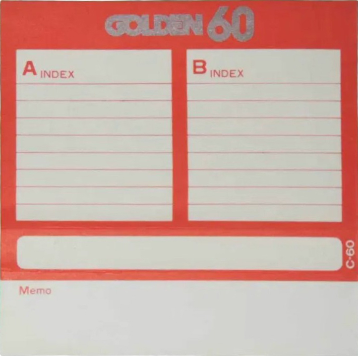 Compact Cassette: Unknown Golden -  60