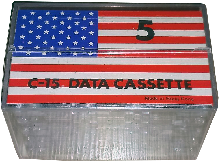5 pack Eagle 15 "Data cassette" Computer Cassette UK